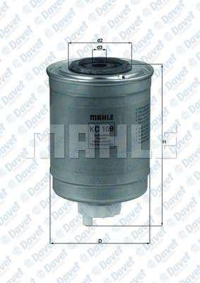 MAHLE KC109 Mazot Filtresi Transit Turbo -T12 -T15 2.5di / 2.5td 97>01